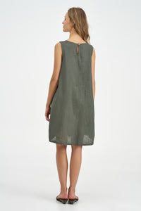 Women's Woven Dress-Cactus