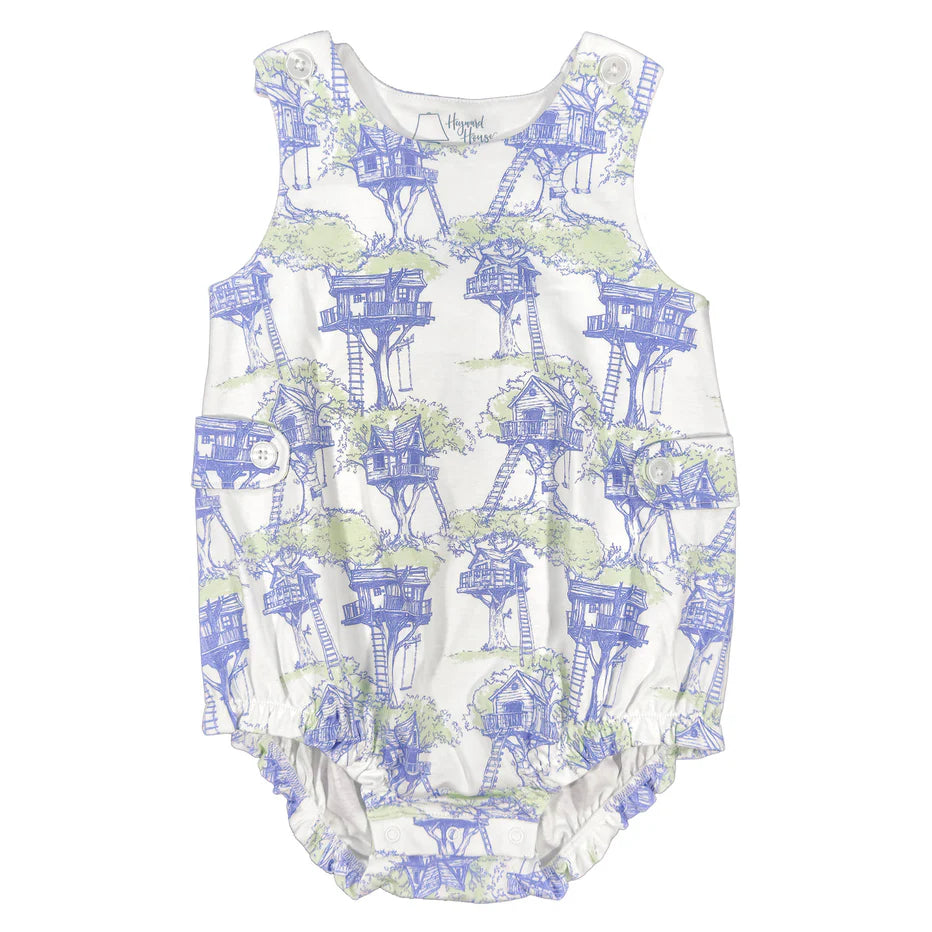 Boys Sleeveless Pleated Bubble-Canopy Club