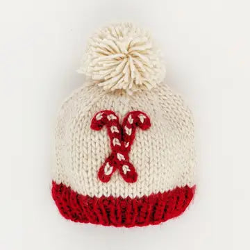 Candy Cane Beanie Hat